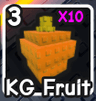 Plant Brainrot Simulator reward preview for code kgfruit